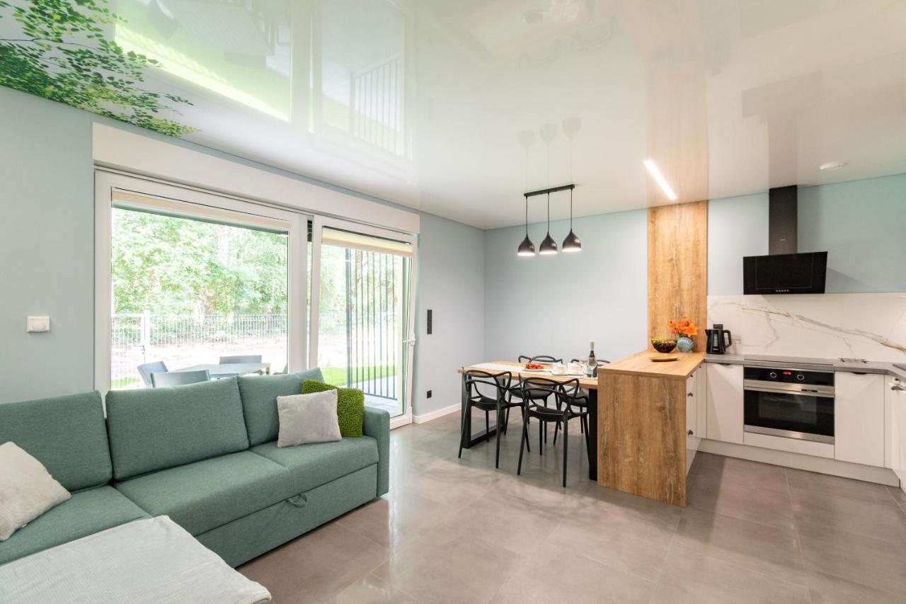 Apartamenty W Sam Las By Klif 乌斯特卡 外观 照片